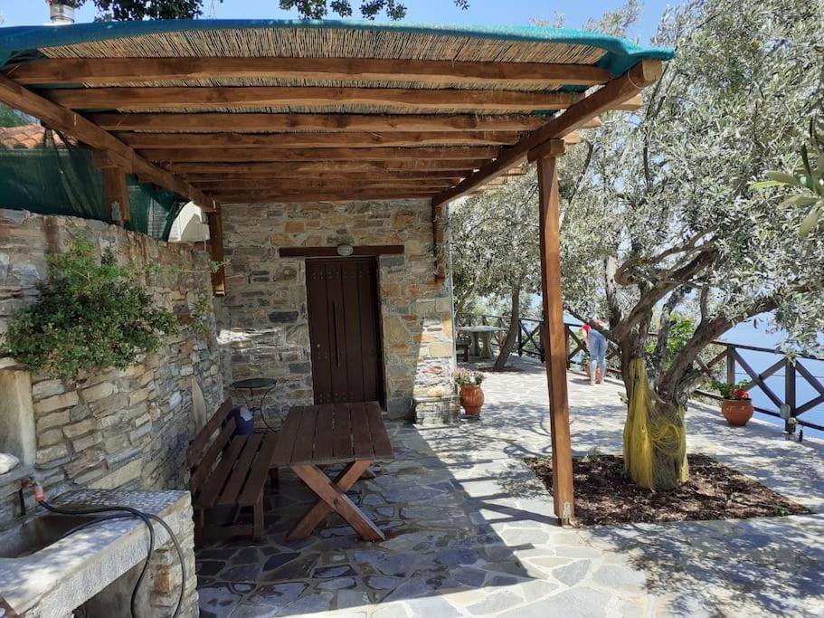 Limnionas Sunview Villa Xorychti Bagian luar foto