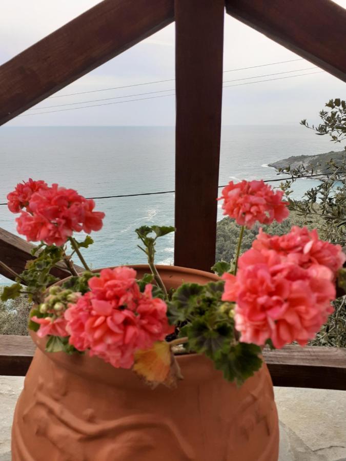 Limnionas Sunview Villa Xorychti Bagian luar foto